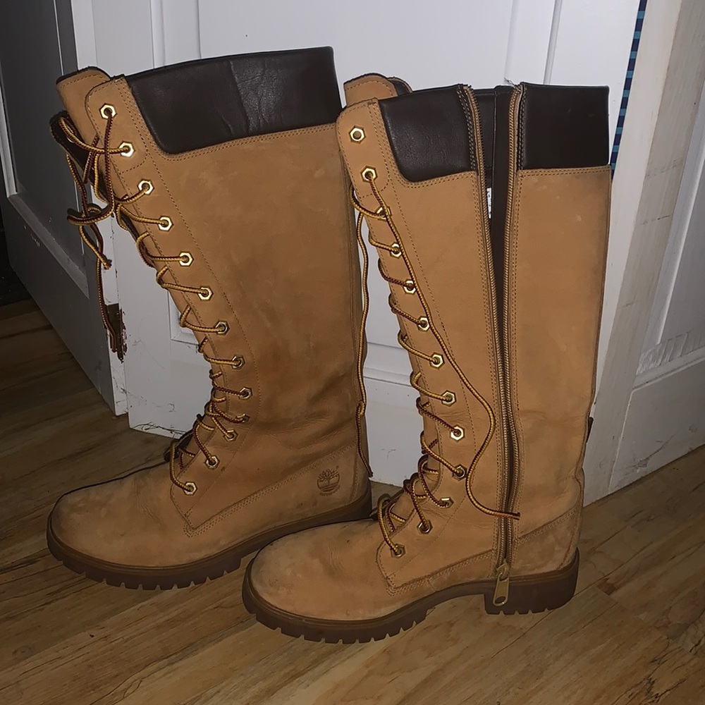 Timberlands SIZE 6.5, 14-inch Waterproof boots